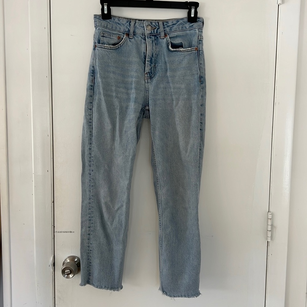 Topshop mom jeans